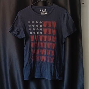 American Flag Beer Pong